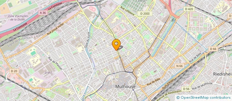 localisation de l'entreprise LE 26  MULHOUSE