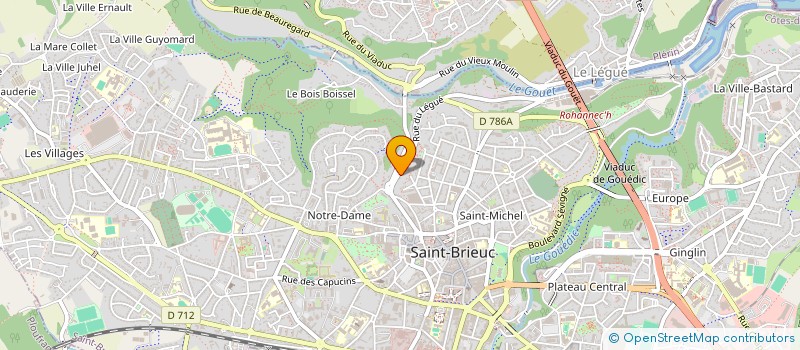 localisation de l'entreprise LE 26 BIS à SAINT-BRIEUC