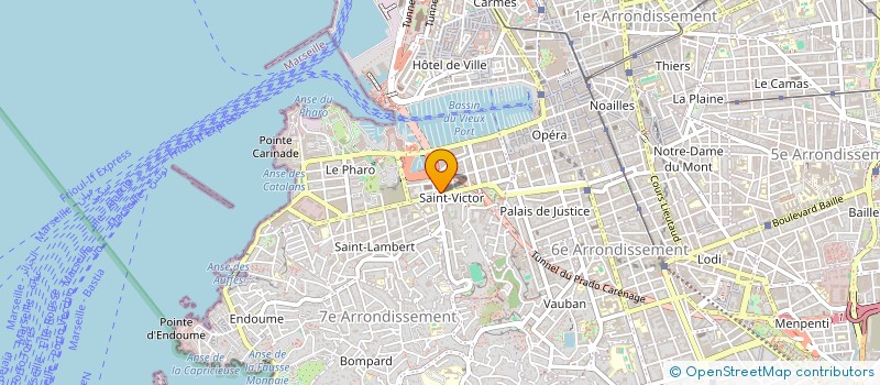 localisation de l'entreprise LE 26 C.JC à MARSEILLE