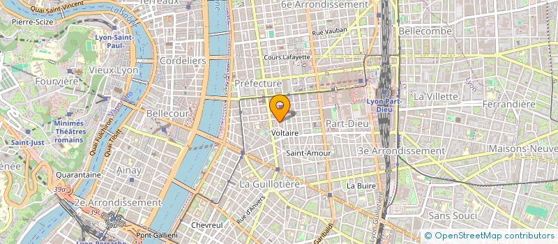 localisation de l'entreprise LE 265  LYON