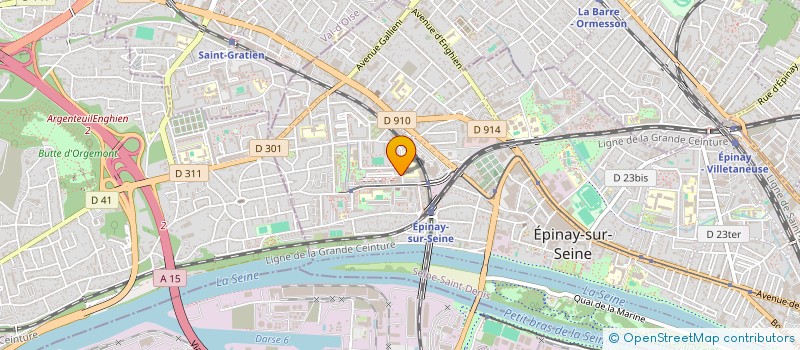 localisation de l'entreprise LE 27 à EPINAY-SUR-SEINE