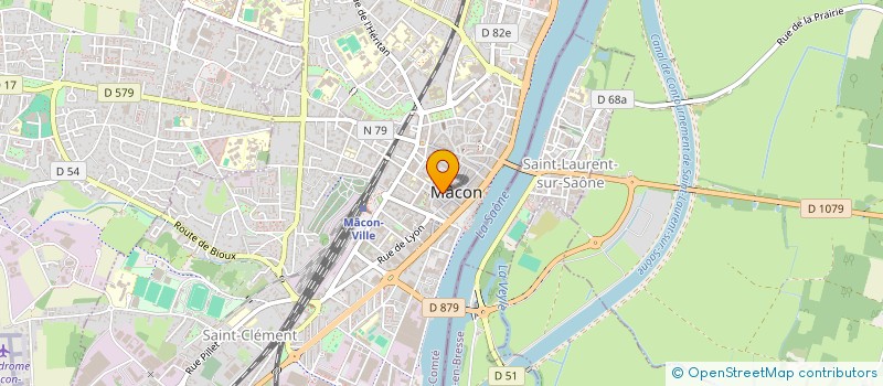 localisation de l'entreprise LE 27 à MACON