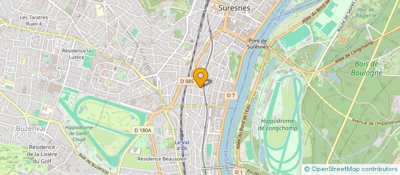 localisation de l'entreprise LE 27EME ART F.C. CREATIONS à SURESNES