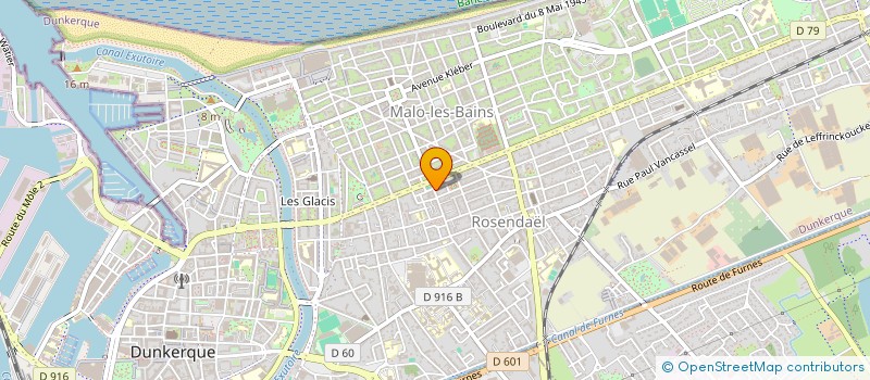 localisation de l'entreprise LE 28 ET DEMI à DUNKERQUE