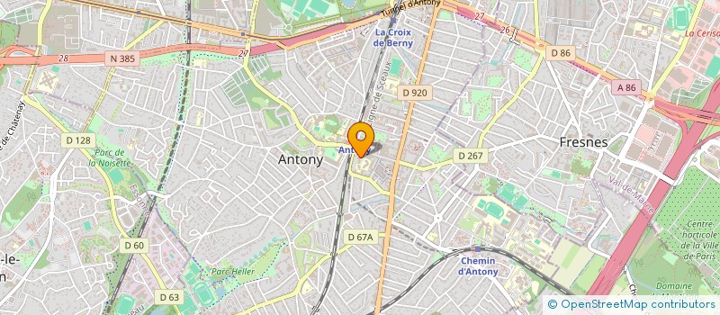 localisation de l'entreprise LE 29 BIS à ANTONY