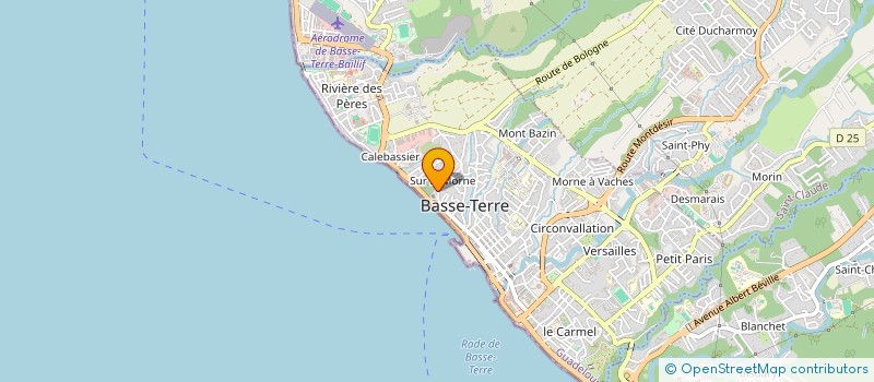 localisation de l'entreprise LE 2H  BASSE-TERRE