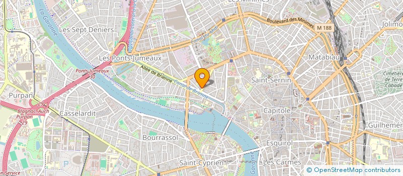 localisation de l'entreprise LE 3 BOULEVARD DU MARECHAL LECLERC à TOULOUSE