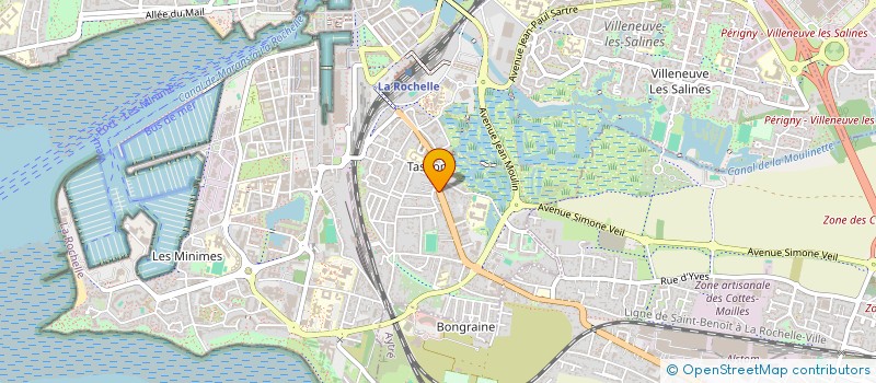 localisation de l'entreprise LE 3 EME ATELIER à LA ROCHELLE