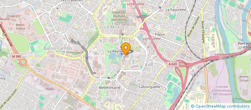 localisation de l'entreprise LE 3 EN 1  TOULOUSE