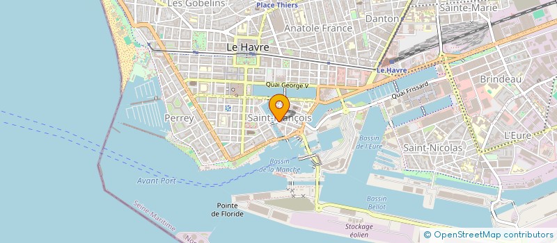 localisation de l'entreprise LE 3 LE HAVRE  LE HAVRE