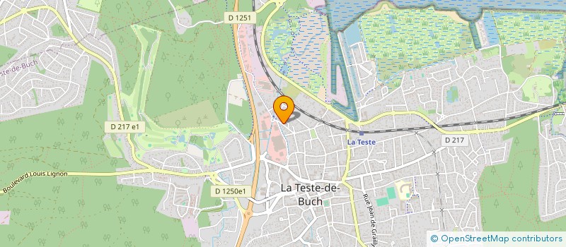 localisation de l'entreprise LE 3 M à LA TESTE-DE-BUCH
