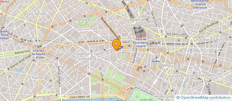 localisation de l'entreprise LE 30 FAB  PARIS