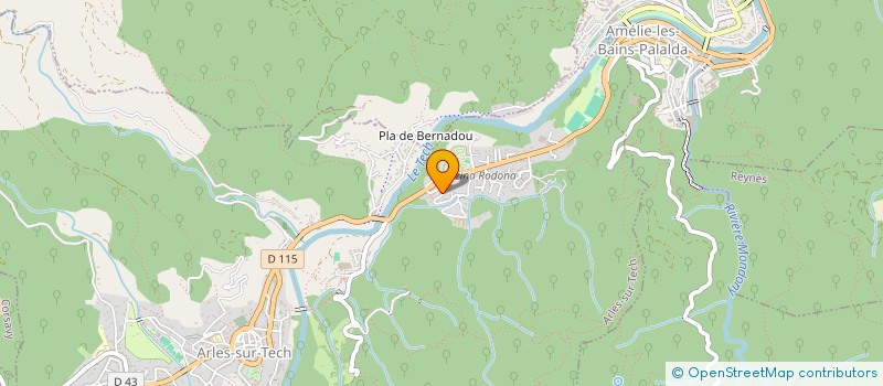 localisation de l'entreprise LE 31  ARLES-SUR-TECH