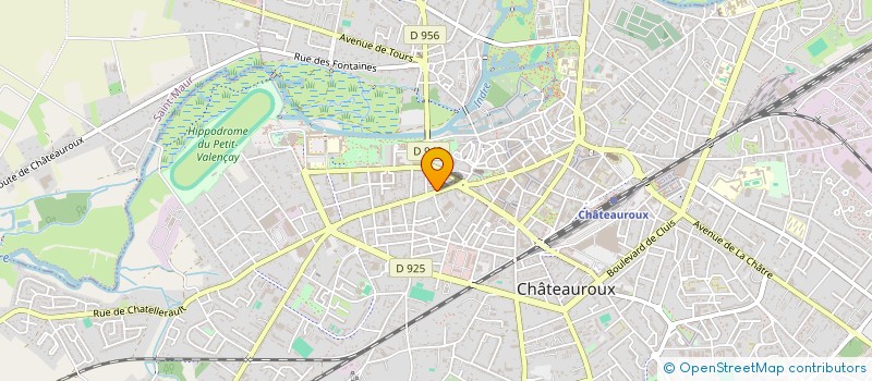 localisation de l'entreprise LE 32 à CHATEAUROUX