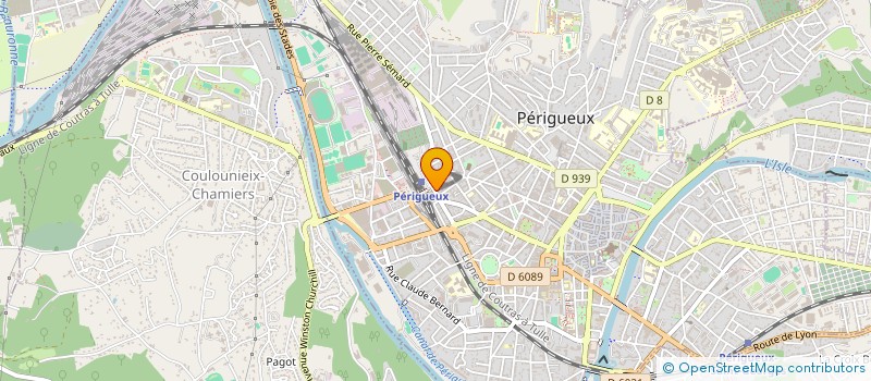 localisation de l'entreprise LE 33 à PERIGUEUX
