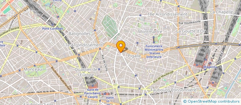 localisation de l'entreprise LE 33  PARIS