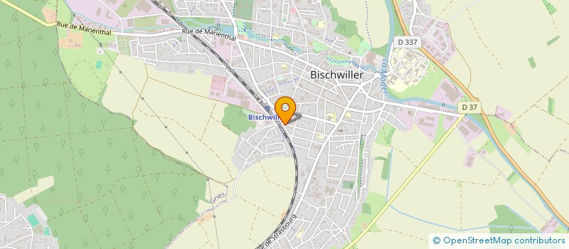 localisation de l'entreprise LE 33  BISCHWILLER