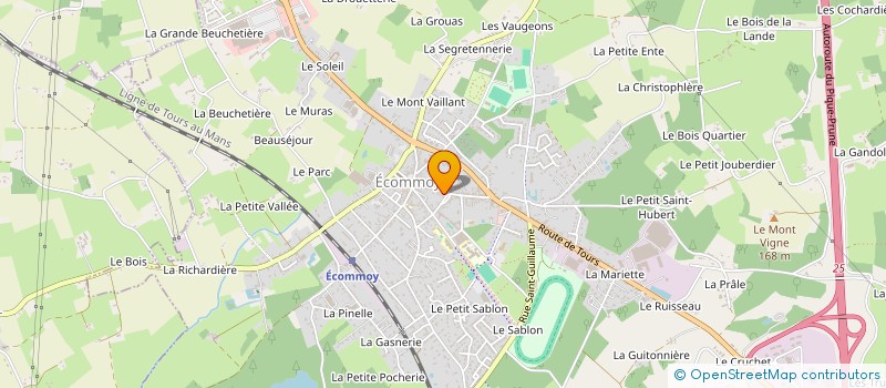 localisation de l'entreprise LE 34  ECOMMOY