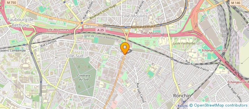 localisation de l'entreprise LE 34 COIFFURE  LILLE