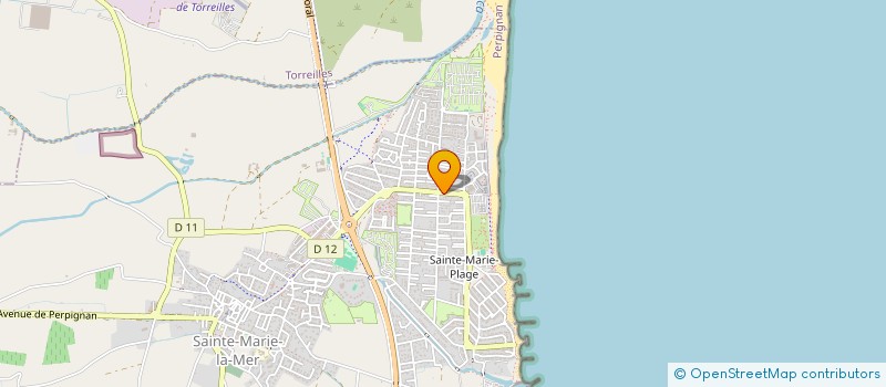 localisation de l'entreprise LE 35 à SAINTE-MARIE-LA-MER