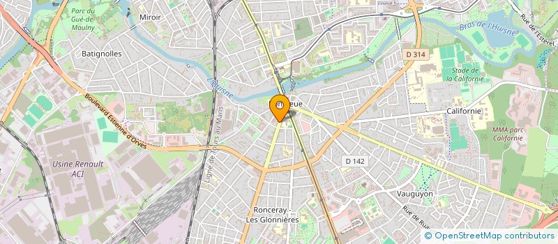 localisation de l'entreprise LE 36  LE MANS