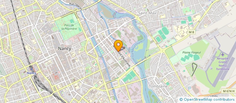 localisation de l'entreprise LE 36  NANCY