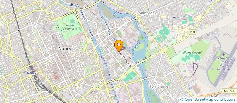 localisation de l'entreprise LE 36 NANCY  NANCY