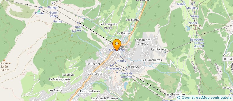 localisation de l'entreprise LE 3C à LES GETS