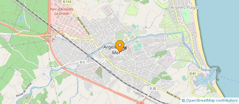 localisation de l'entreprise LE 3EME ACTE à ARGELES-SUR-MER