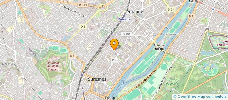 localisation de l'entreprise LE 4.90 BURGER à SURESNES