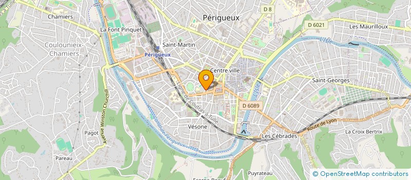 localisation de l'entreprise LE 4 à PERIGUEUX