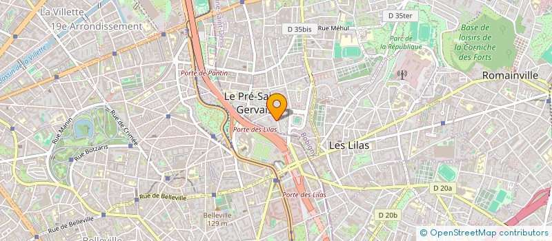 localisation de l'entreprise LE 42 - FAMILLE PLET à LE PRE-SAINT-GERVAIS