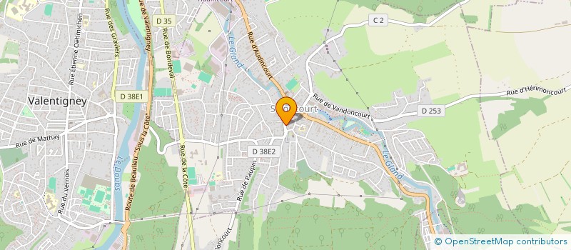 localisation de l'entreprise LE 421  SELONCOURT