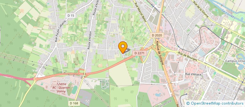 localisation de l'entreprise LE 426  ARDON