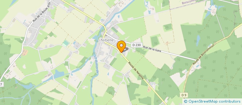 localisation de l'entreprise LE 45 à MONTLIARD