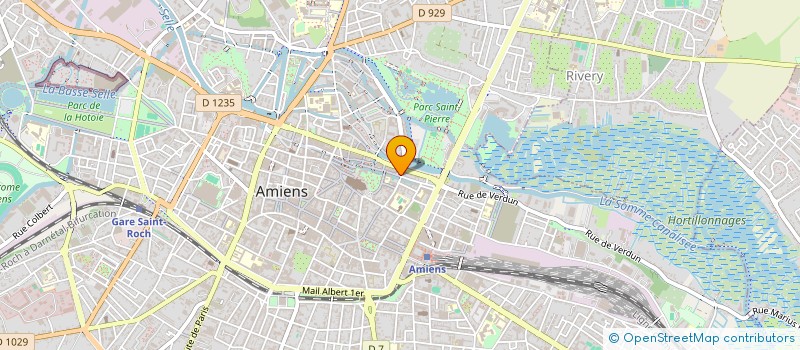 localisation de l'entreprise LE 45  AMIENS