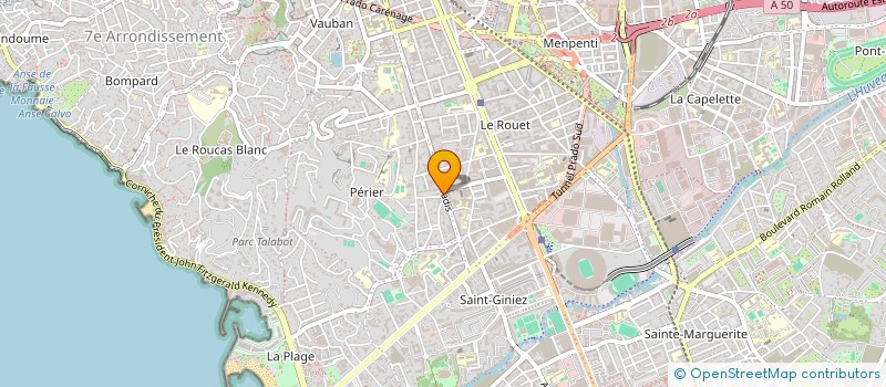 localisation de l'entreprise LE 454 à MARSEILLE