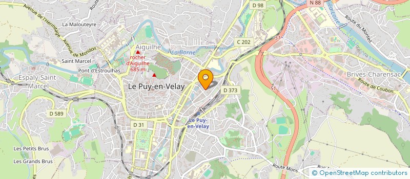 localisation de l'entreprise LE 46  LE PUY-EN-VELAY