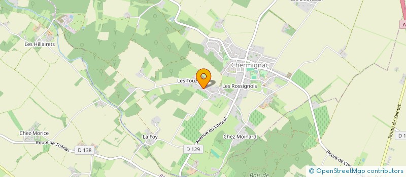 localisation de l'entreprise LE 48  CHERMIGNAC