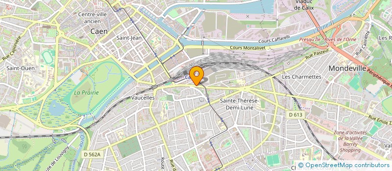 localisation de l'entreprise LE 48 à CAEN