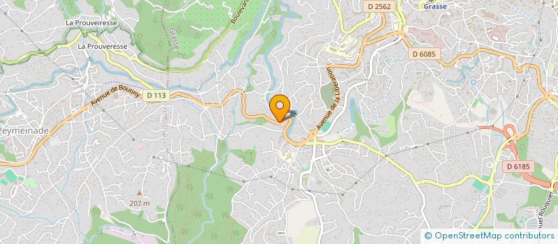 localisation de l'entreprise LE 49 à GRASSE