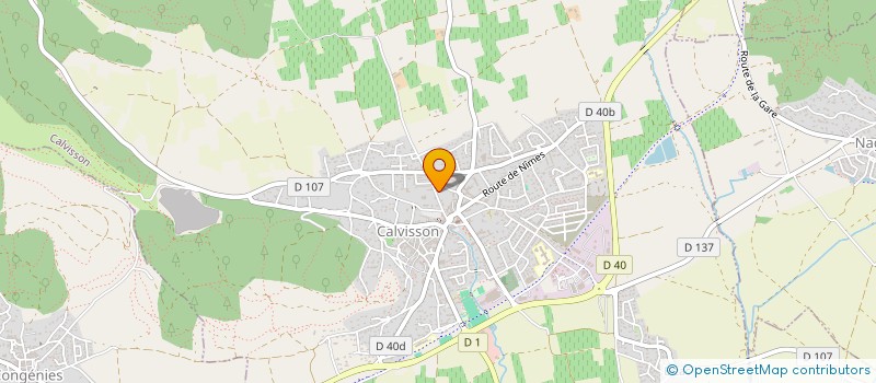 localisation de l'entreprise LE 5 CALVISSON à CALVISSON