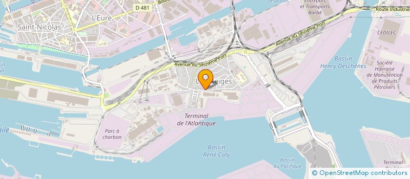 localisation de l'entreprise LE 5 EN 1 à LE HAVRE