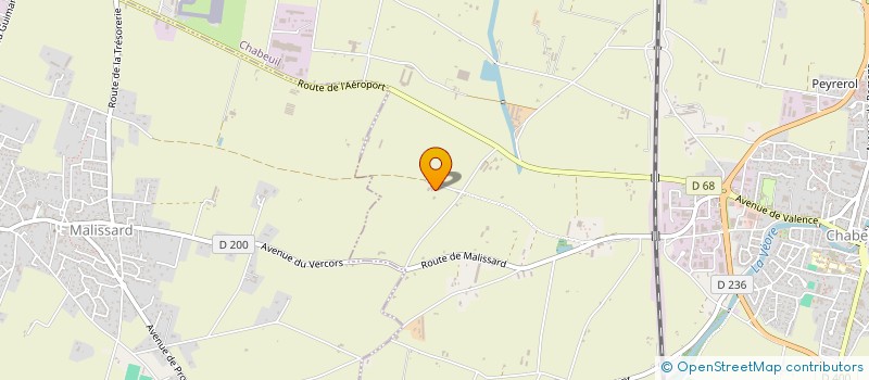 localisation de l'entreprise LE 513  MALISSARD