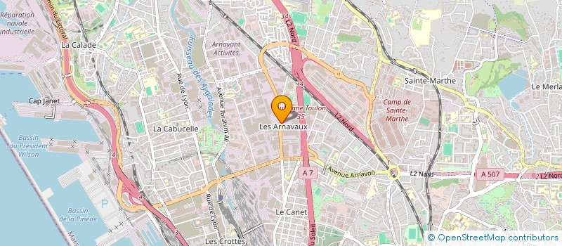 localisation de l'entreprise LE 54  MARSEILLE