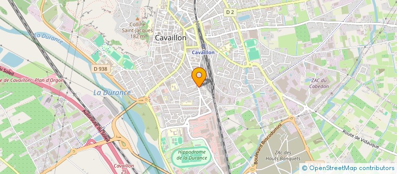 localisation de l'entreprise LE 545  CAVAILLON