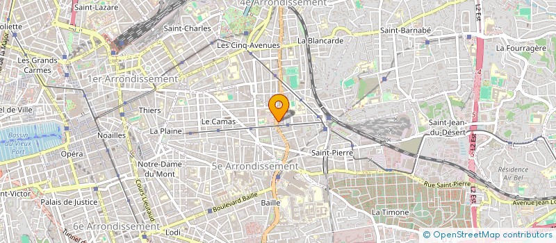 localisation de l'entreprise LE 55 NIGHT MARKET à MARSEILLE