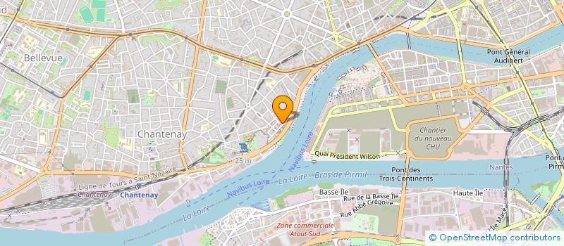 localisation de l'entreprise LE 56 à NANTES