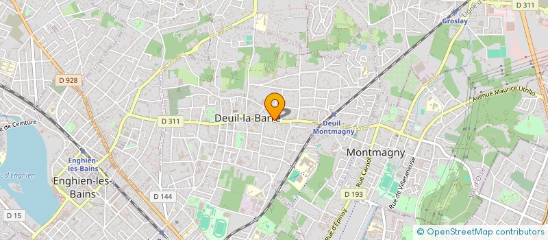 localisation de l'entreprise LE 57 à DEUIL-LA-BARRE