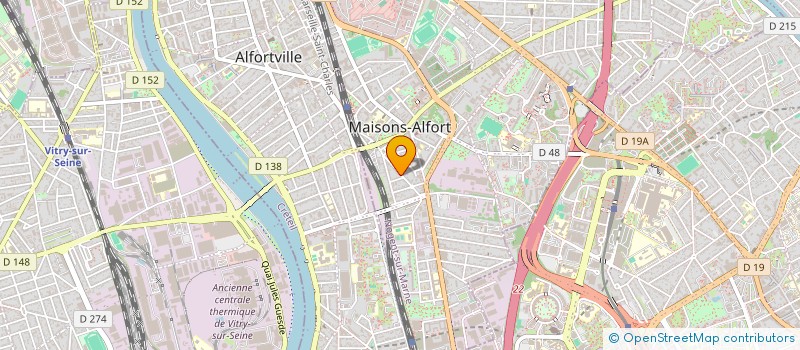 localisation de l'entreprise LE 5EME ART  MAISONS-ALFORT